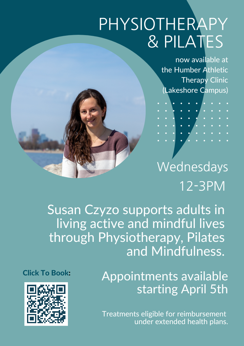 Fee for Service Physiotherapy & Pilates is Now Available Humber
